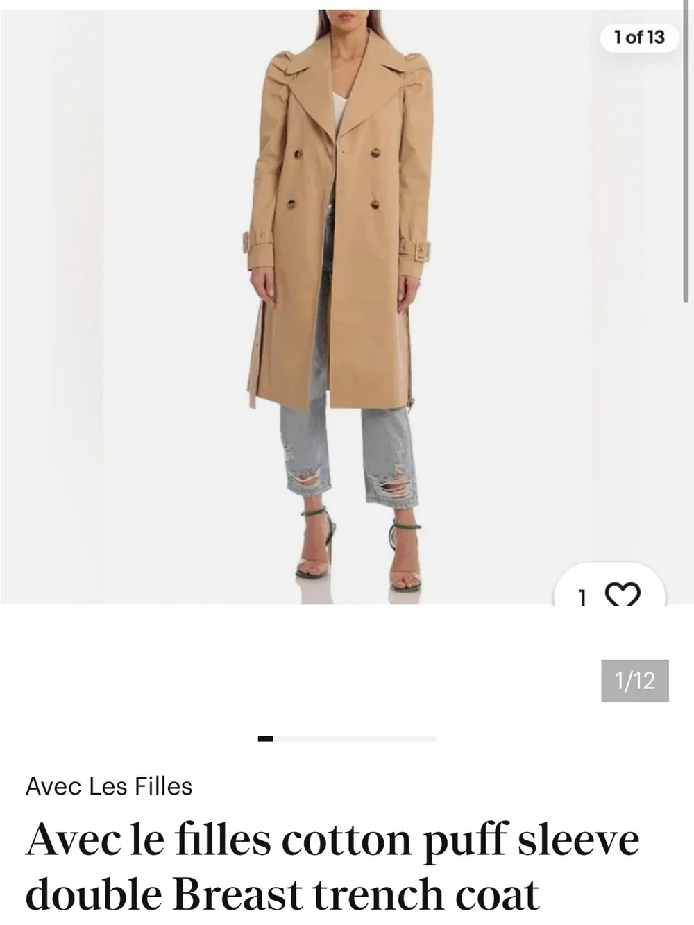 Avec les filles trench coat